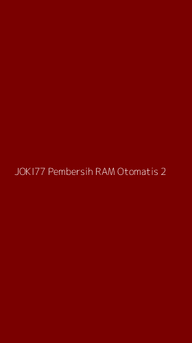 Tampilan Antarmuka Aplikasi Joki77 Pembersih Ram Otomatis - 2