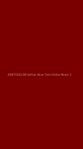 Tampilan Antarmuka Aplikasi Jonitogel88 Daftar Akun Toto Online Resmi - 2