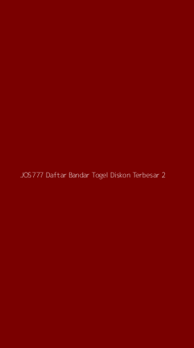 Tampilan Antarmuka Aplikasi Jos777 Daftar Bandar Togel Diskon Terbesar - 2