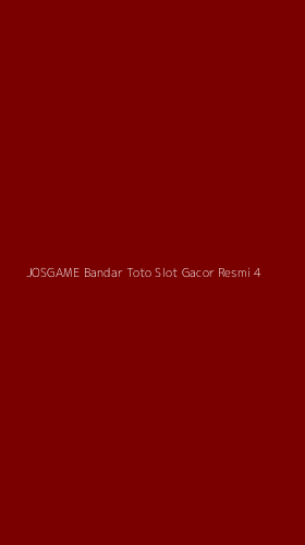 Tampilan Antarmuka Aplikasi Josgame Bandar Toto Slot Gacor Resmi - 4