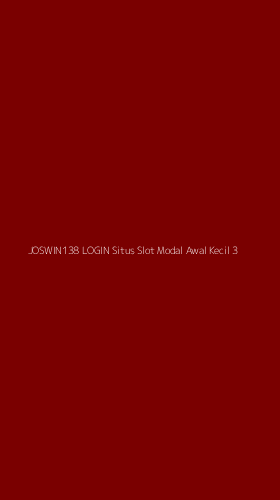 Tampilan Antarmuka Aplikasi Joswin138 Login Situs Slot Modal Awal Kecil - 3