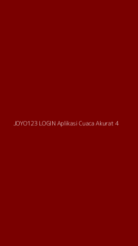 Tampilan Antarmuka Aplikasi Joyo123 Login Aplikasi Cuaca Akurat - 4