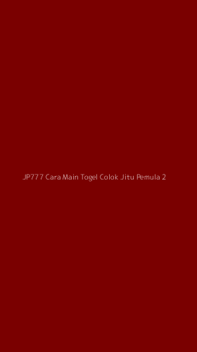 Tampilan Antarmuka Aplikasi Jp777 Cara Main Togel Colok Jitu Pemula - 2