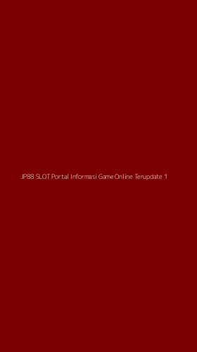 Tampilan Antarmuka Aplikasi Jp88 Slot Portal Informasi Game Online Terupdate - 1