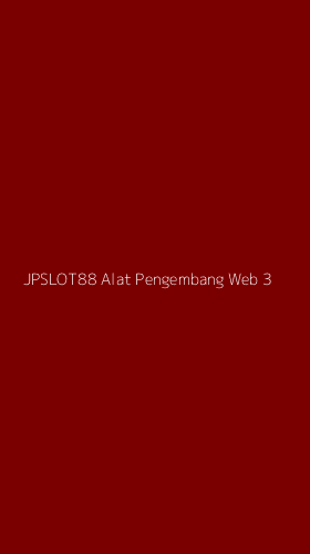 Tampilan Antarmuka Aplikasi Jpslot88 Alat Pengembang Web - 3