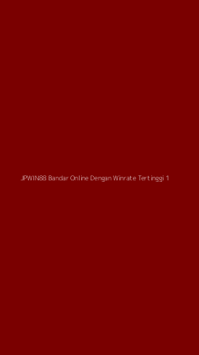 Tampilan Antarmuka Aplikasi Jpwin88 Bandar Online Dengan Winrate Tertinggi - 1