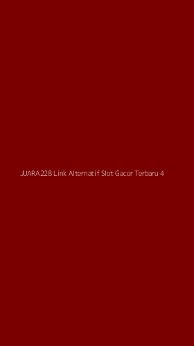 Tampilan Antarmuka Aplikasi Juara228 Link Alternatif Slot Gacor Terbaru - 4