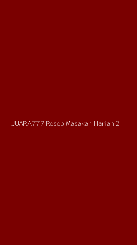Tampilan Antarmuka Aplikasi Juara777 Resep Masakan Harian - 2