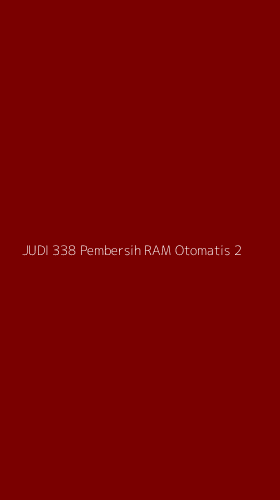 Tampilan Antarmuka Aplikasi Judi 338 Pembersih Ram Otomatis - 2