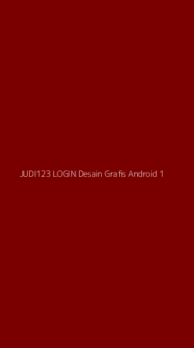 Tampilan Antarmuka Aplikasi Judi123 Login Desain Grafis Android - 1