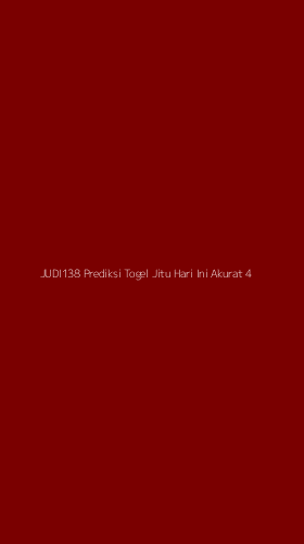 Tampilan Antarmuka Aplikasi Judi138 Prediksi Togel Jitu Hari Ini Akurat - 4
