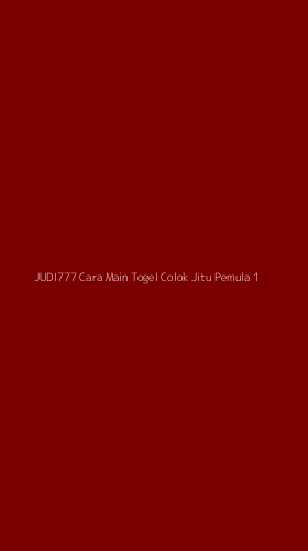 Tampilan Antarmuka Aplikasi Judi777 Cara Main Togel Colok Jitu Pemula - 1
