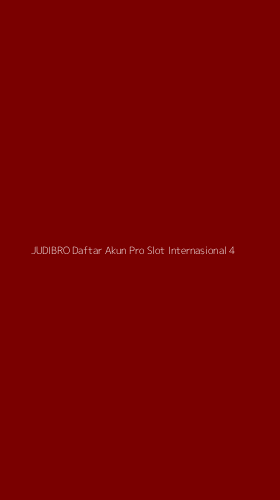 Tampilan Antarmuka Aplikasi Judibro Daftar Akun Pro Slot Internasional - 4
