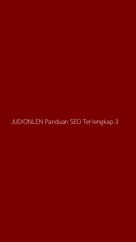 Tampilan Antarmuka Aplikasi Judionlen Panduan Seo Terlengkap - 3