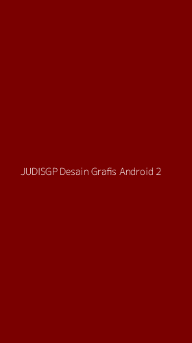 Tampilan Antarmuka Aplikasi Judisgp Desain Grafis Android - 2