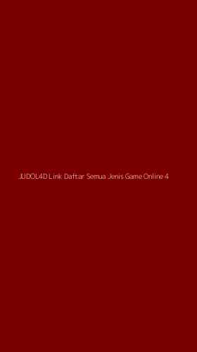 Tampilan Antarmuka Aplikasi Judol4d Link Daftar Semua Jenis Game Online - 4