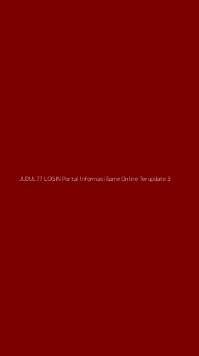 Tampilan Antarmuka Aplikasi Judul77 Login Portal Informasi Game Online Terupdate - 3