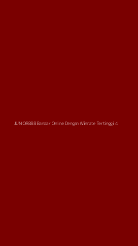 Tampilan Antarmuka Aplikasi Junior888 Bandar Online Dengan Winrate Tertinggi - 4