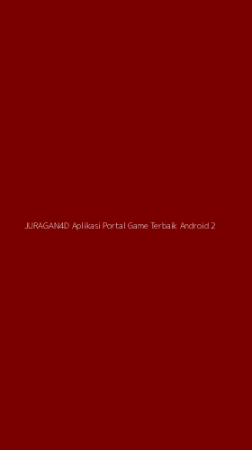 Tampilan Antarmuka Aplikasi Juragan4d Aplikasi Portal Game Terbaik Android - 2