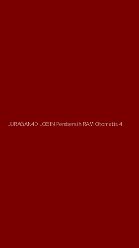 Tampilan Antarmuka Aplikasi Juragan4d Login Pembersih Ram Otomatis - 4