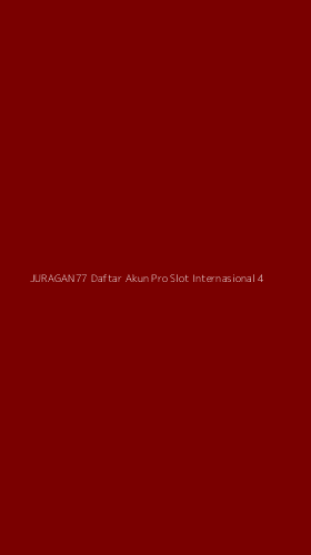 Tampilan Antarmuka Aplikasi Juragan77 Daftar Akun Pro Slot Internasional - 4