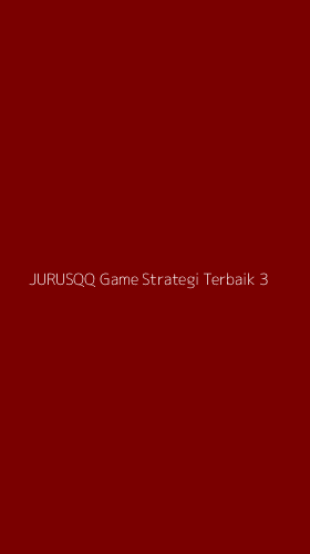Tampilan Antarmuka Aplikasi Jurusqq Game Strategi Terbaik - 3