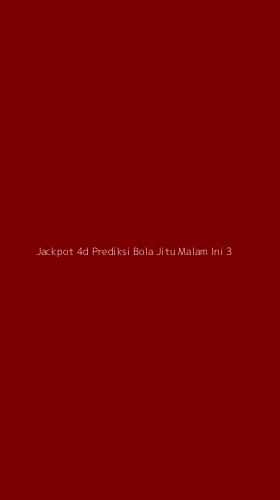 Tampilan Antarmuka Aplikasi Jackpot 4d Prediksi Bola Jitu Malam Ini - 3