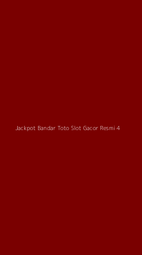 Tampilan Antarmuka Aplikasi Jackpot Bandar Toto Slot Gacor Resmi - 4