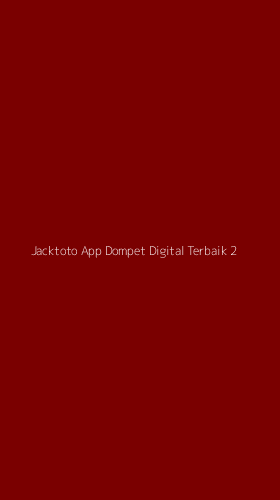 Tampilan Antarmuka Aplikasi Jacktoto App Dompet Digital Terbaik - 2