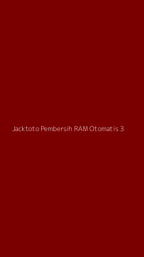 Tampilan Antarmuka Aplikasi Jacktoto Pembersih Ram Otomatis - 3
