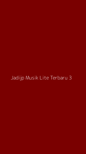 Tampilan Antarmuka Aplikasi Jadijp Musik Lite Terbaru - 3
