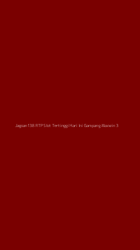 Tampilan Antarmuka Aplikasi Jagoan138 Rtp Slot Tertinggi Hari Ini Gampang Maxwin - 3