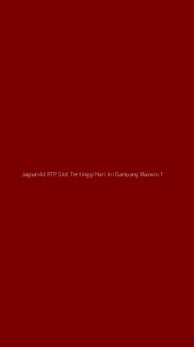 Tampilan Antarmuka Aplikasi Jagoan4d Rtp Slot Tertinggi Hari Ini Gampang Maxwin - 1