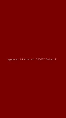 Tampilan Antarmuka Aplikasi Jagopecah Link Alternatif Sbobet Terbaru - 1