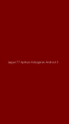 Tampilan Antarmuka Aplikasi Jaguar77 Aplikasi Kebugaran Android - 3