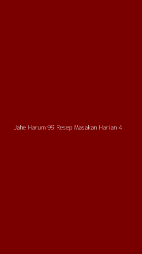 Tampilan Antarmuka Aplikasi Jahe Harum 99 Resep Masakan Harian - 4