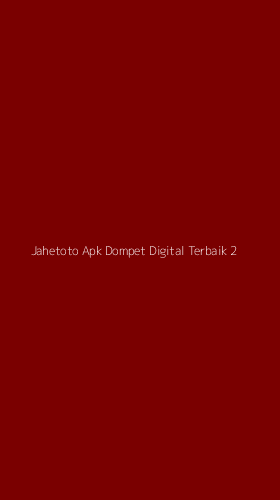 Tampilan Antarmuka Aplikasi Jahetoto Apk Dompet Digital Terbaik - 2
