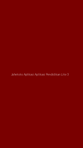 Tampilan Antarmuka Aplikasi Jahetoto Aplikasi Aplikasi Pendidikan Lite - 3