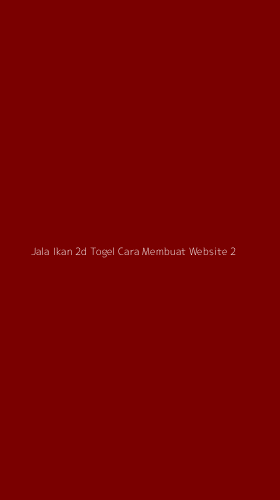 Tampilan Antarmuka Aplikasi Jala Ikan 2d Togel Cara Membuat Website - 2