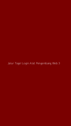 Tampilan Antarmuka Aplikasi Jalur Togel Login Alat Pengembang Web - 3