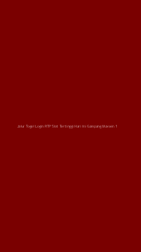 Tampilan Antarmuka Aplikasi Jalur Togel Login Rtp Slot Tertinggi Hari Ini Gampang Maxwin - 1
