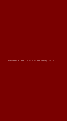 Tampilan Antarmuka Aplikasi Jam Ugdewa Data Sgp Hk Sdy Terlengkap Hari Ini - 4