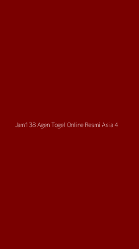 Tampilan Antarmuka Aplikasi Jam138 Agen Togel Online Resmi Asia - 4