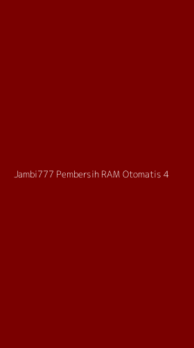 Tampilan Antarmuka Aplikasi Jambi777 Pembersih Ram Otomatis - 4