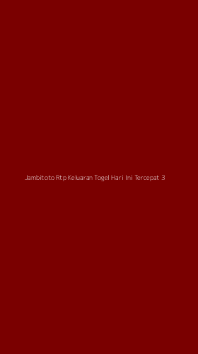 Tampilan Antarmuka Aplikasi Jambitoto Rtp Keluaran Togel Hari Ini Tercepat - 3
