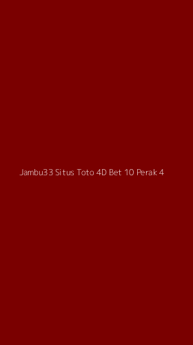 Tampilan Antarmuka Aplikasi Jambu33 Situs Toto 4d Bet 10 Perak - 4