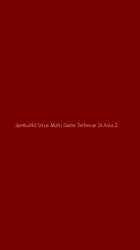 Tampilan Antarmuka Aplikasi Jambul4d Situs Multi Game Terbesar Di Asia - 2