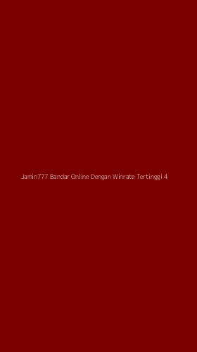 Tampilan Antarmuka Aplikasi Jamin777 Bandar Online Dengan Winrate Tertinggi - 4