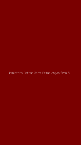Tampilan Antarmuka Aplikasi Jamintoto Daftar Game Petualangan Seru - 3