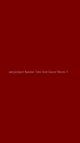 Tampilan Antarmuka Aplikasi Jamjackpot Bandar Toto Slot Gacor Resmi - 1